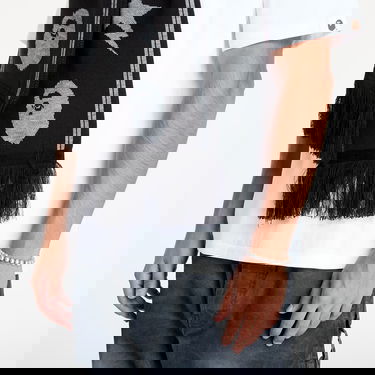 Šál BAPE Jacquard Bape Logo Long Scarf Čierna | 001GDK801011M BLK, 1