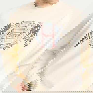 Tričko Honor The Gift Honor Wings Long Sleeve T-Shirt Béžová | HTG250248-BON, 5
