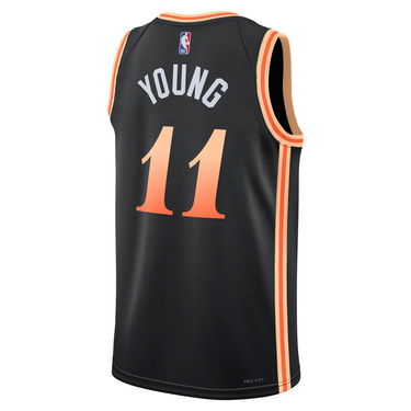 Dres Nike Dri-FIT NBA Trae Young Atlanta Hawks City Edition 2022 Swingman Jersey Čierna | DO9584-010, 2