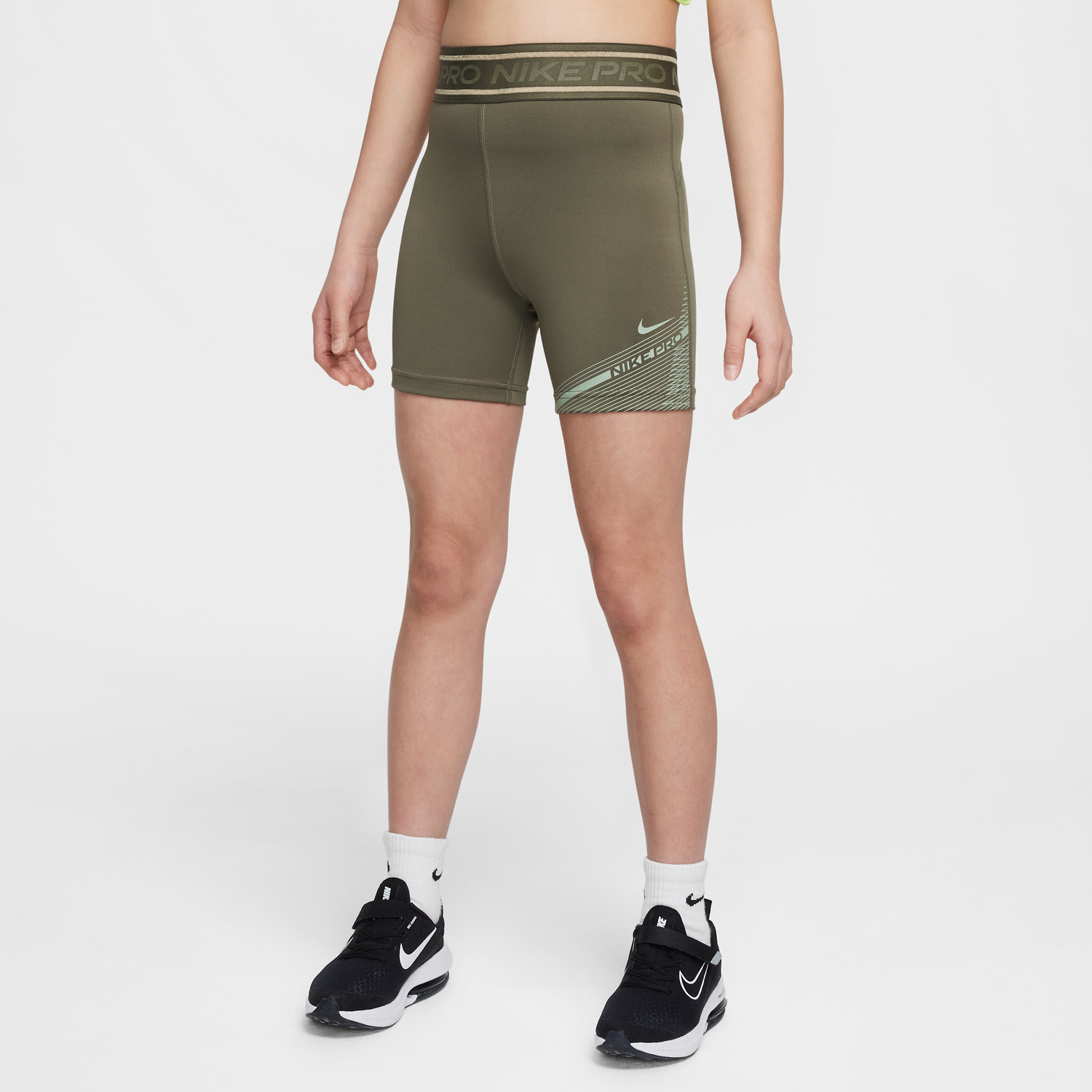 Šortky Nike Pro Dri-FIT 3" Training Shorts Zelené | HJ2854-222, 0