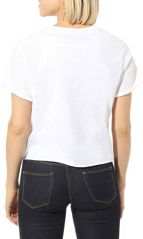 Tričko Vans Greenhouse Floral Graphic Crop T-Shirt Biela | vn0a4doewht1, 1