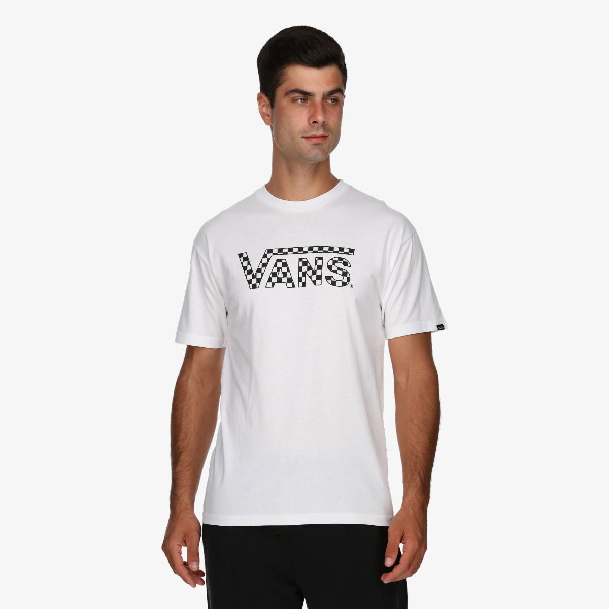 Tričko Vans Checkered Logo Graphic T-Shirt Biela | VN0A7UCPYB2, 0