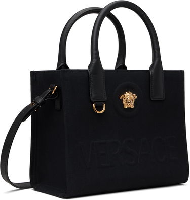 Tote bag Versace Versace 'La Medusa' Mini Tote Bag Čierna | 1020448_1A03095, 1