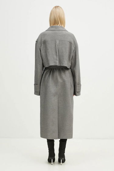 Trenčkot JW Anderson JW Anderson Longline Trench Coat Šedá | CO0310.PG1640.929, 2