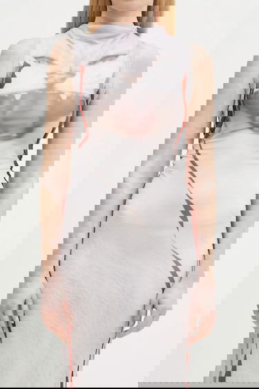 Šaty Ottolinger Ottolinger Mesh Maxi Dress Šedá | 101.500301.02, 3