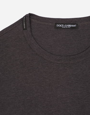 Tričko Dolce & Gabbana Cotton T-shirt Čierna | G8JX7TFU7EQS8292, 2