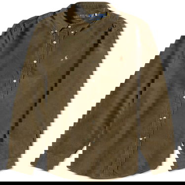 Košeľa Polo by Ralph Lauren Corduroy Button Down Shirt Zelené | 710853123011, 0