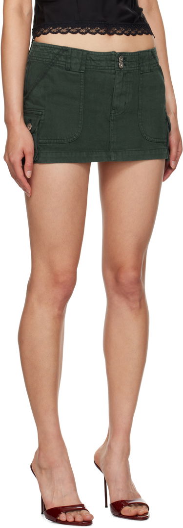 Sukňa GUIZIO Guizio Anais Cargo Miniskirt Zelené | F24312W100, 1