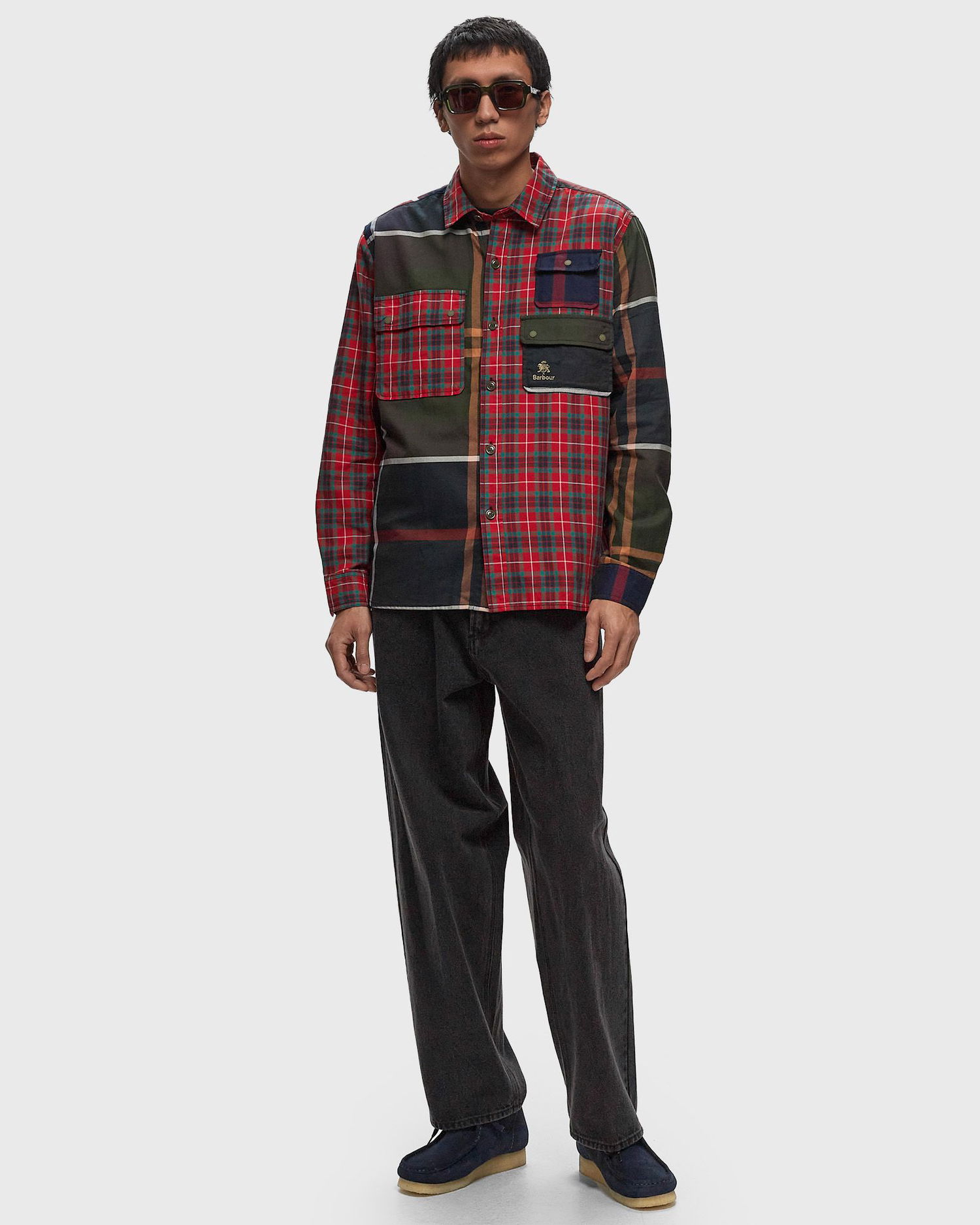 Košeľa Barbour Long Sleeve Shirt Červená | MSH5538MI73, 1