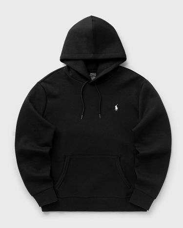 Mikina Polo by Ralph Lauren Hooded Sweatshirt with Drawstrings and Kangaroo Pocket Čierna | 710907092001, 1