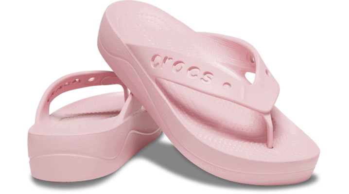 Tenisky a topánky Crocs Baya Platform Flip-Flops Ružová | 208395-606, 1