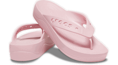 Tenisky a topánky Crocs Baya Platform Flip-Flops Ružová | 208395-606, 1