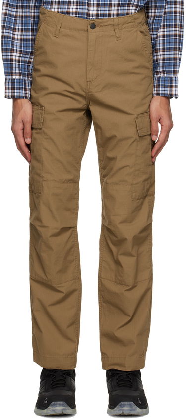 Cargo nohavice Carhartt WIP Regular Fit Cargo Pants Hnedá | I015875, 0
