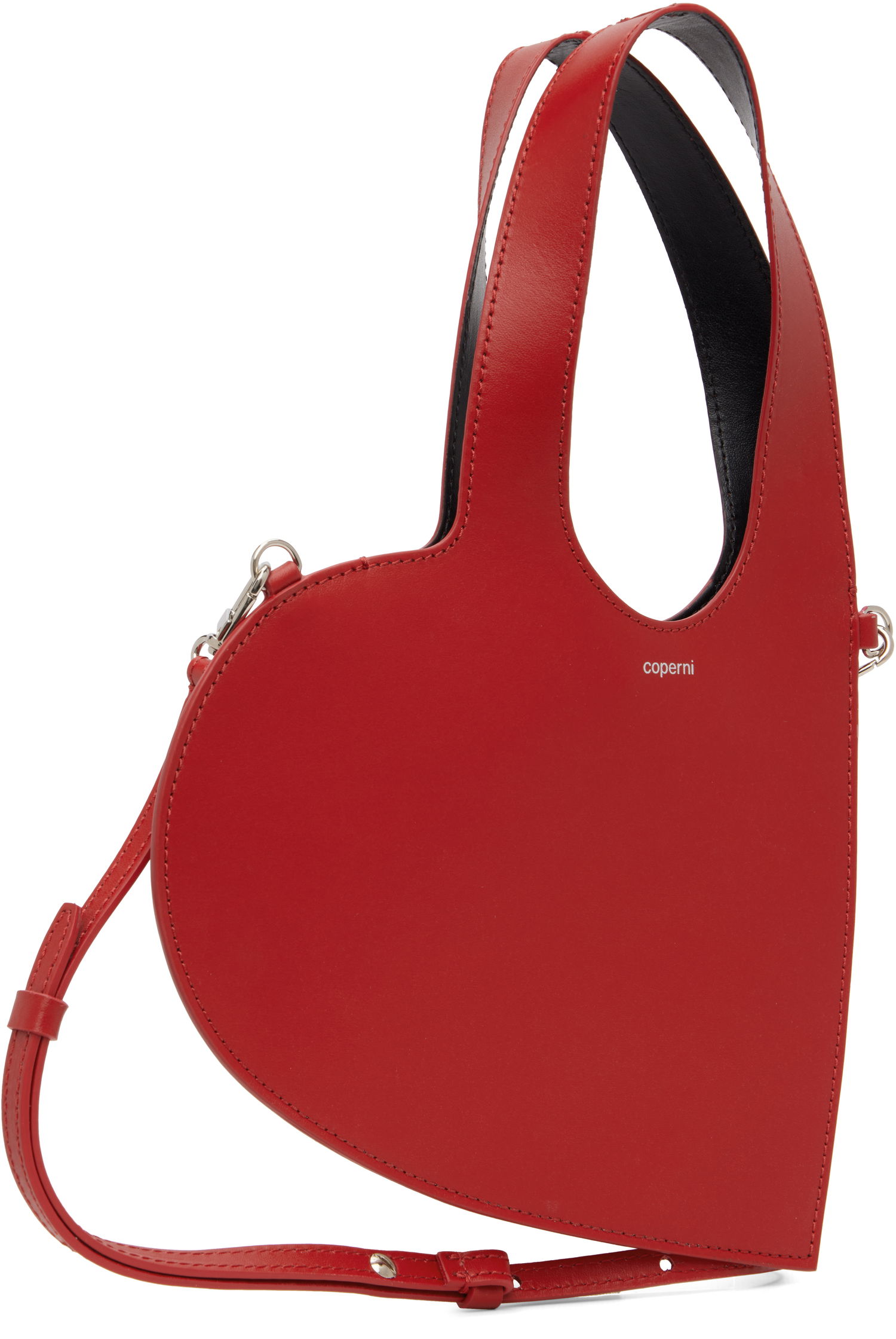 Kabelka Coperni Coperni Baby Heart Crossbody Tote Červená | COPBA93F6012, 1