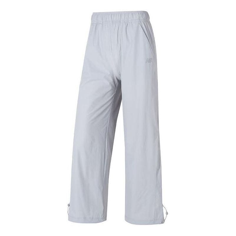 Nohavice New Balance Woven Pants Šedá | NTE24262-GR, 0
