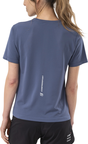 Tričko Compressport Performance Short Sleeve T-Shirt Modrá | atsw4935123, 1