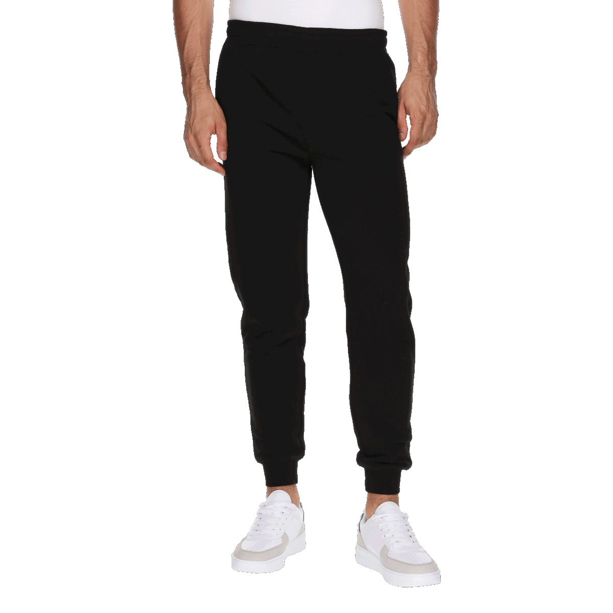 Tepláky Champion Champion Tape Cuffed Jogger Pants Čierna | CHA243M105-01, 0