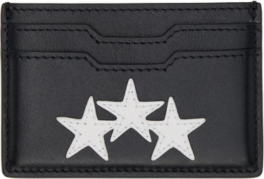 Peňaženka AMIRI Three Star Leather Card Holder Čierna | AMACCO1016, 0