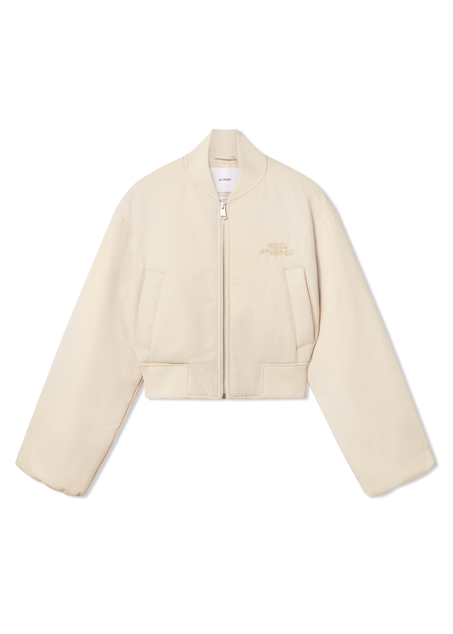 Bomber bunda AXEL ARIGATO Lola Relaxed Bomber Jacket Béžová | A3744001, 1