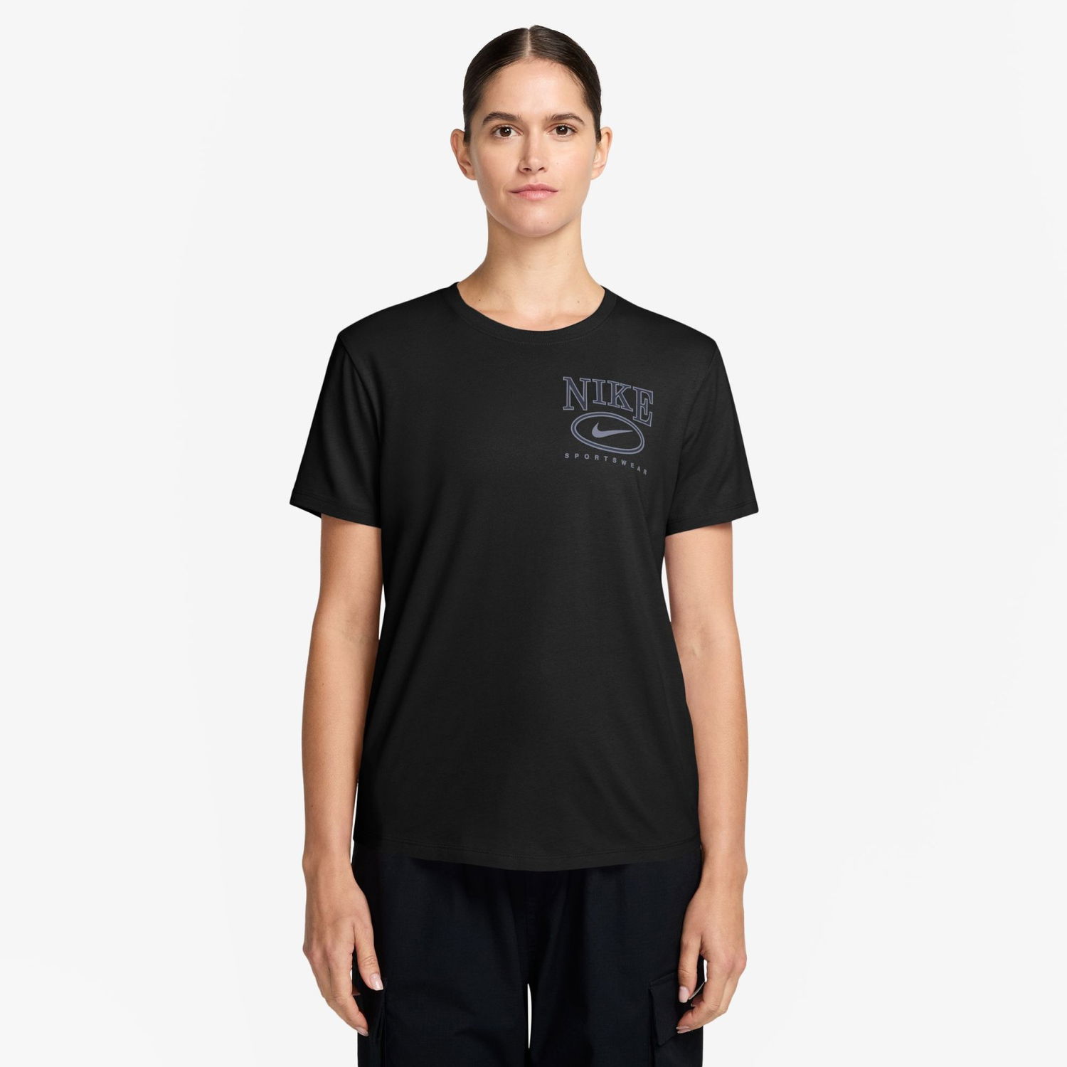 Tričko Nike Sportswear Club T-Shirt Čierna | IB2447-010, 0