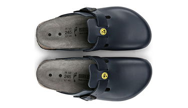 Tenisky a topánky Birkenstock Boston ESD Natural Leather Narrow Fit Čierna | 61388, 2
