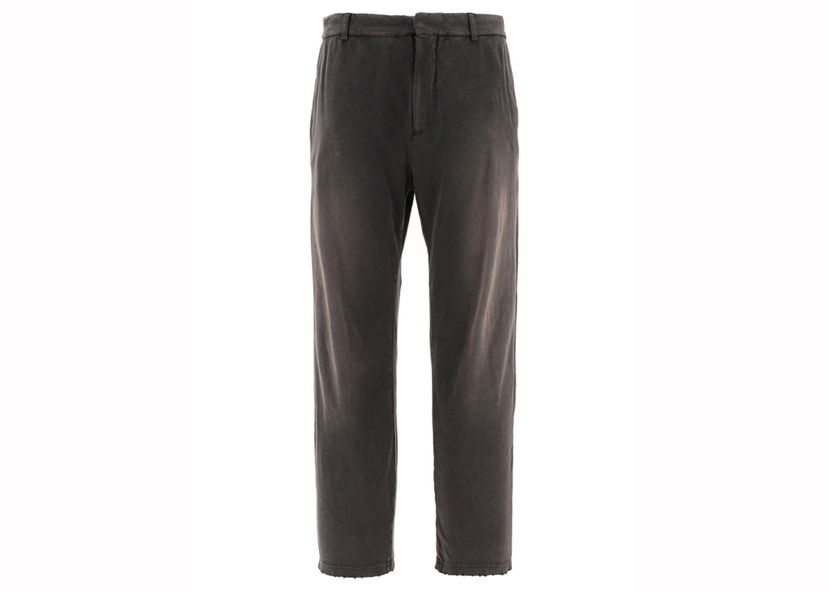 Nohavice Balenciaga Worn Out Cotton Knit Trousers Black Čierna | 662403TAV041000