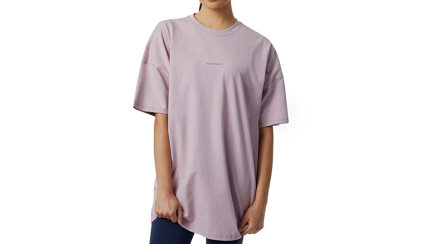 Tričko New Balance Athletics Nature State Tee Fialová | WT23556VSW, 1