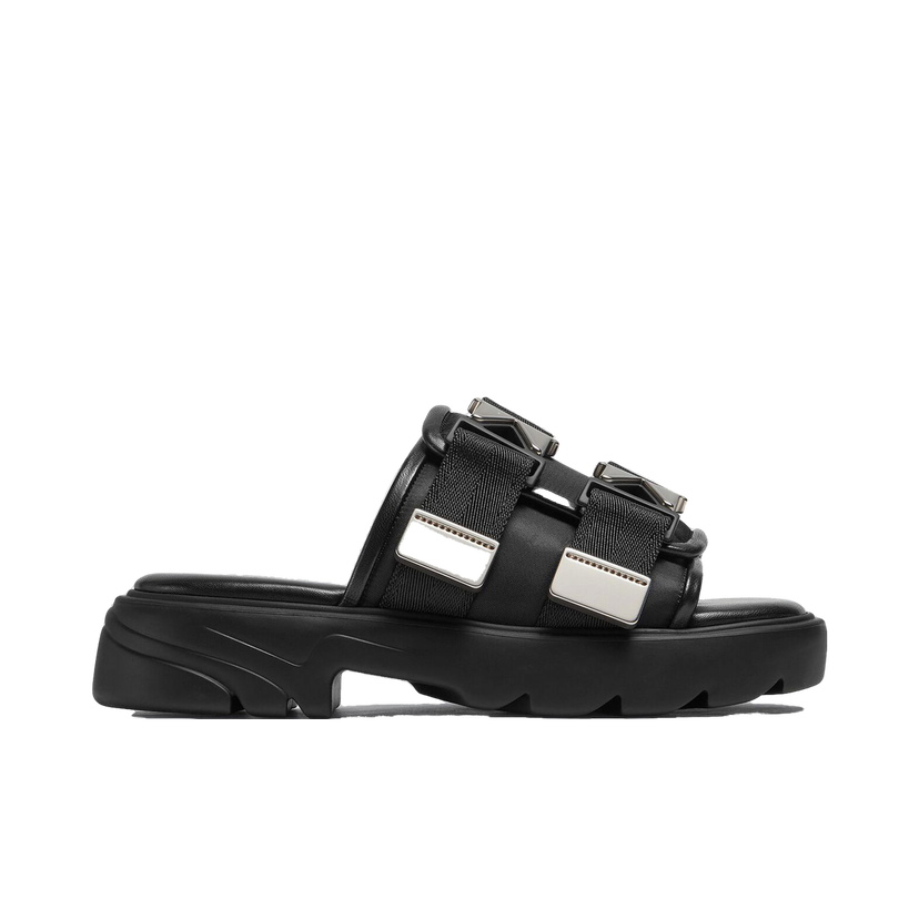 Tenisky a topánky Bottega Veneta Black Flash Platform Slides Čierna | 690034V0DS21000