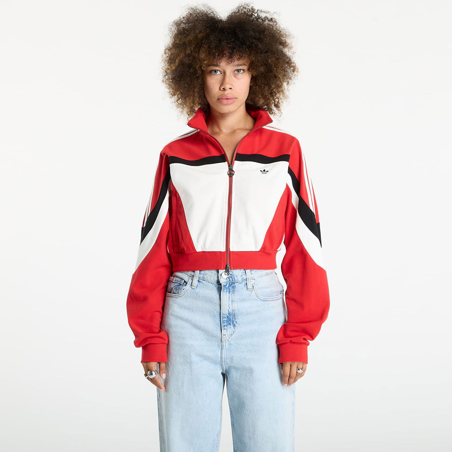 Bunda adidas Originals Adidas Blocking Track Top Červená | JY2387, 0