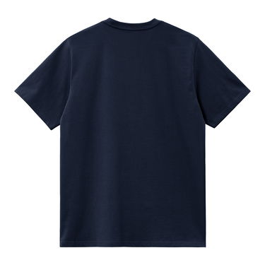 Tričko Carhartt WIP Short Sleeve Solar Chrome C-Logo T-Shirt Navy | I035204_9, 3
