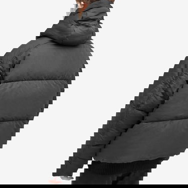 Prešívaná bunda PANGAIA Pangaia FLWRDWN Recycled Nylon Short Puffer Jacket Čierna | 100011679868, 3