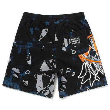 Šortky MARKET Shattered Backboard Tie-Dye Sweatshorts Rôznofarebný | 395000241/190134, 1