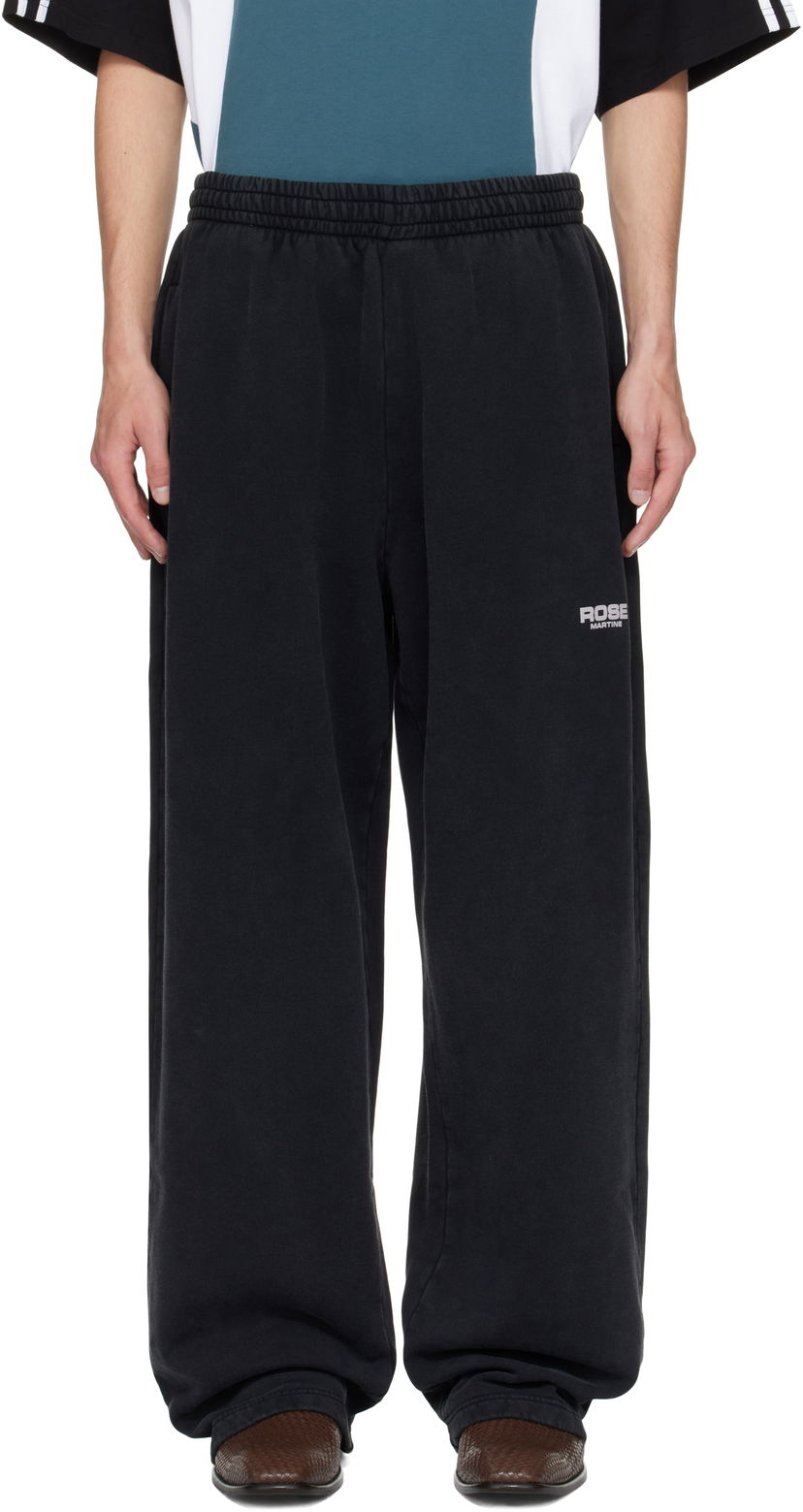 Tepláky Martine Rose Martine Rose Wide Leg Sweatpants Čierna | 606JS01002CW