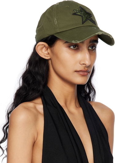 Šiltovka MISBHV MISBHV Military Star Distressed Baseball Cap Zelené | 250A506, 1