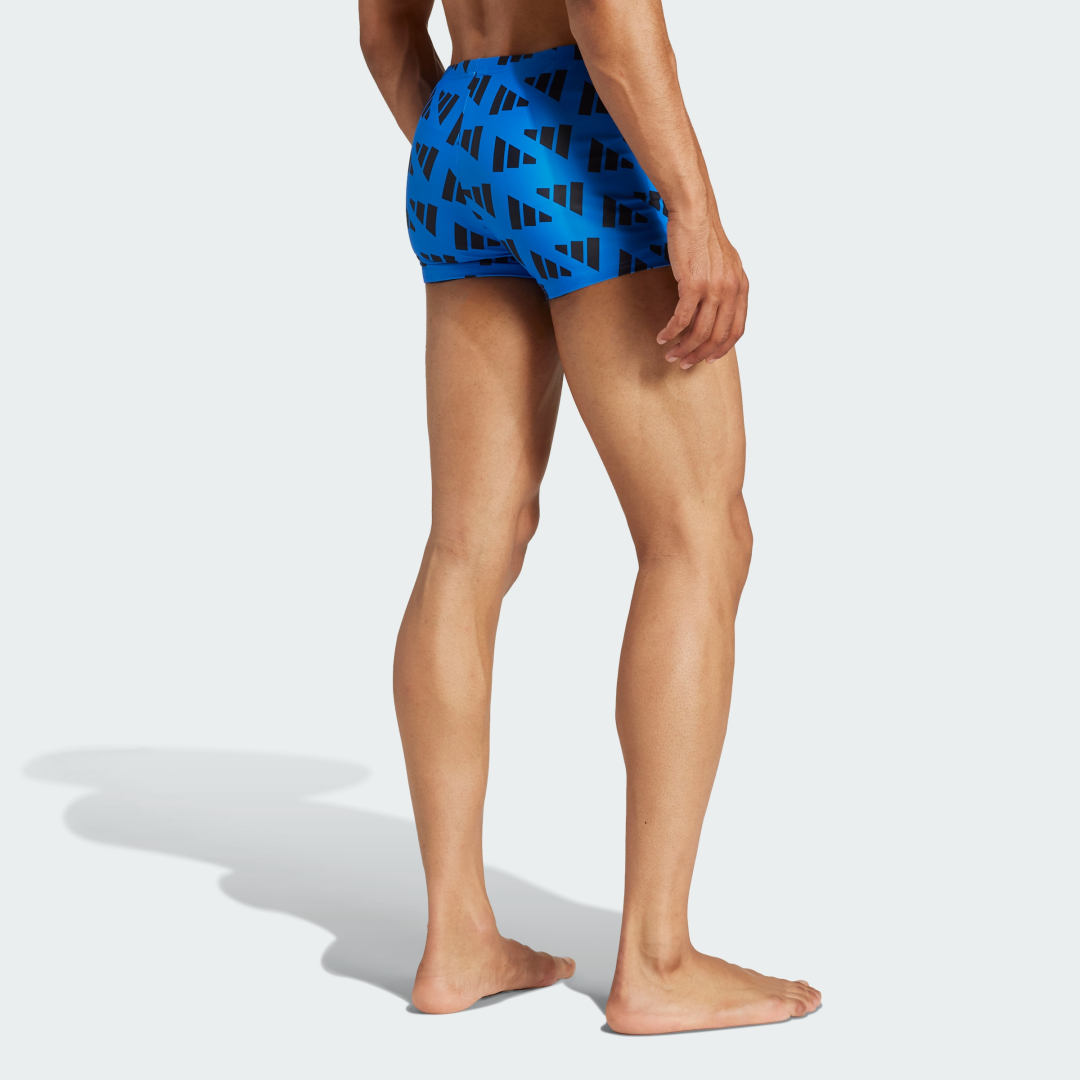 Plavky adidas Performance Graphic Print 2-Inch Swim Trunks Modrá | JE8549, 1