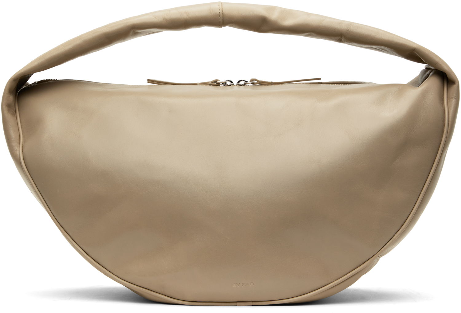 Kabelka BY FAR BY FAR Maxi Cush Bag Béžová | MWBSB022CL034BG038PL, 0