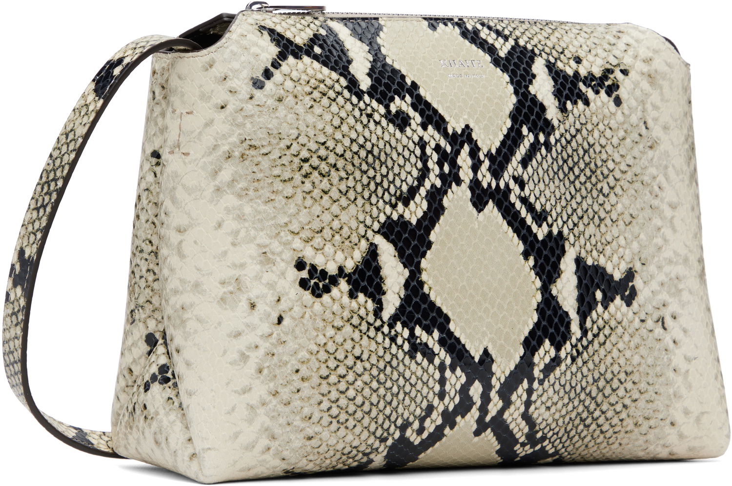 Taška cez rameno Khaite KHAITE Lina Snakeskin Crossbody Bag Béžová | H4010-803, 1