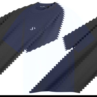 Tričko Fred Perry Champion Embroidered T-Shirt, Size Large Navy | M9826-X86, 1