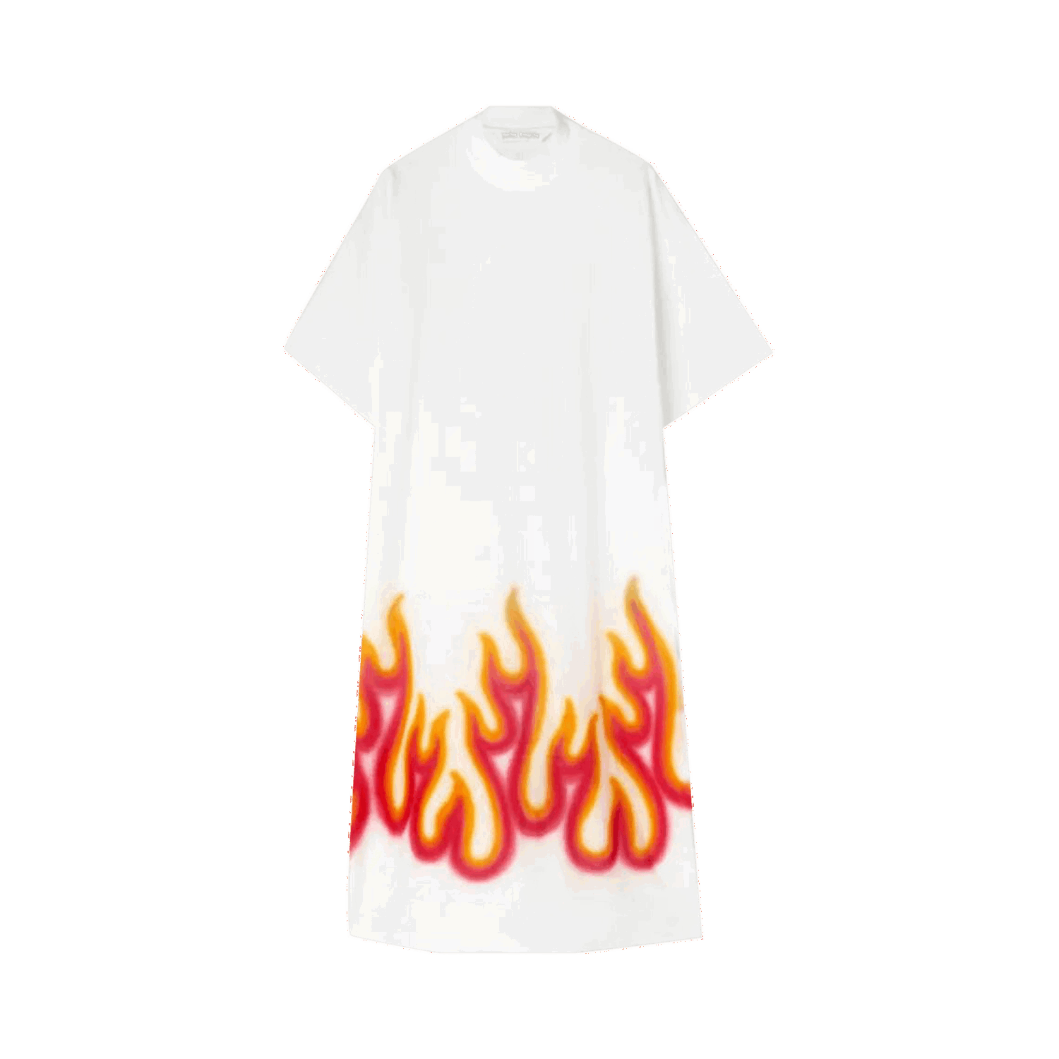 Šaty Palm Angels Burning T-Dress Biela | PWDB105F22JER0030325, 0