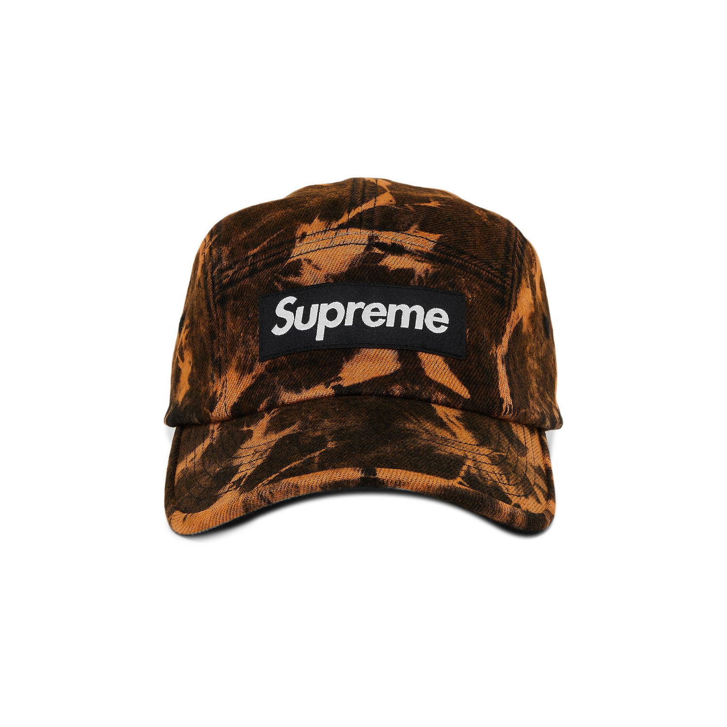 Šiltovka Supreme Denim Camp Cap Hnedá | FW22H145 DYED RUST, 1