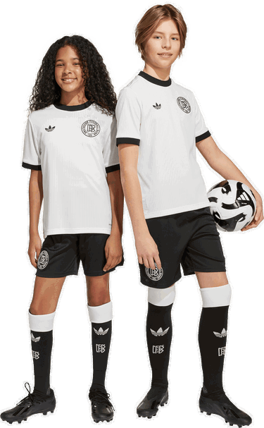 Šortky adidas Originals adidas Originals DFB Deutschland 125th Anniversary Shorts Kids Čierna | jy0253, 5