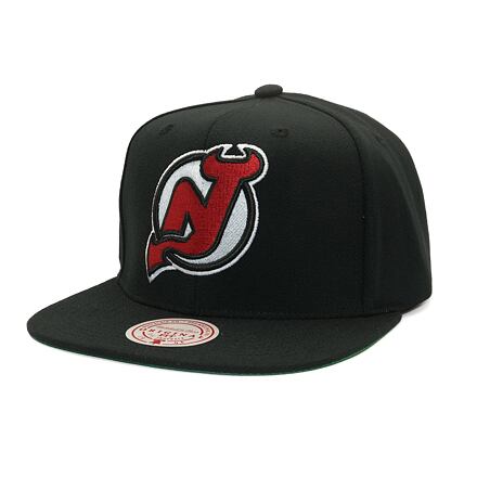 Šiltovka Mitchell & Ness New Jersey Devils Top Spot Snapback Čierna | HHSS6743-NJDYYPPPBLCK, 0
