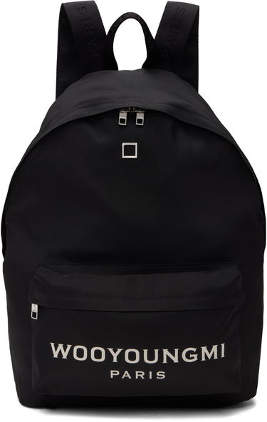 Batoh WOOYOUNGMI Logo Backpack Čierna | W243BA01, 0