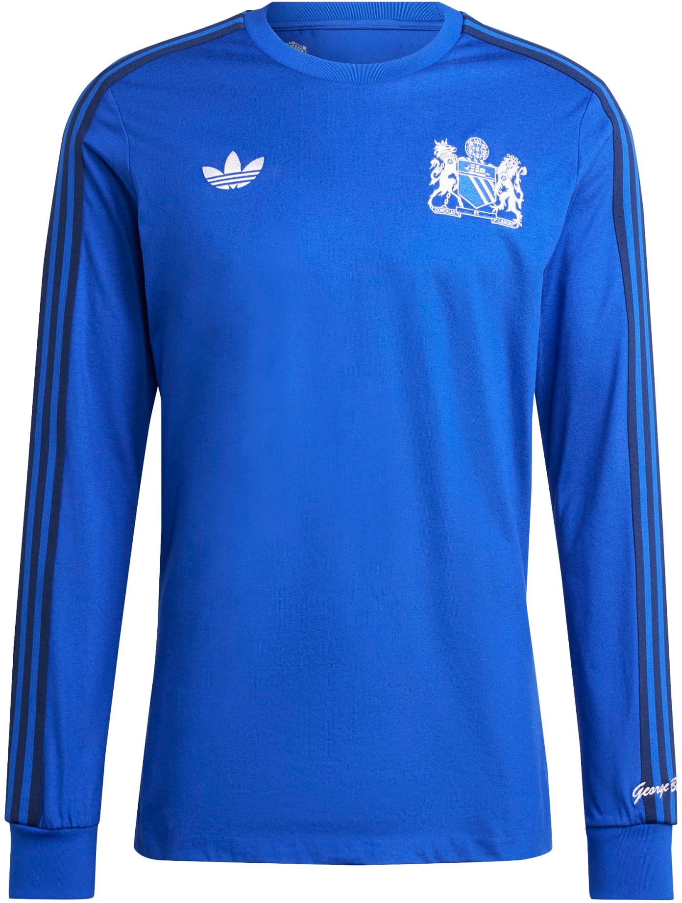 Dres adidas Originals adidas Originals Manchester United George Best Long Sleeve Jersey Modrá | iv7536, 1