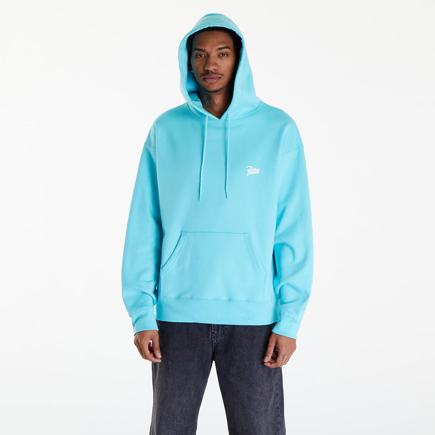 Mikina Patta Some Like It Hot Classic Hooded Sweater UNISEX Tyrkysová | POC-SS24-2000-325-0220-052, 0