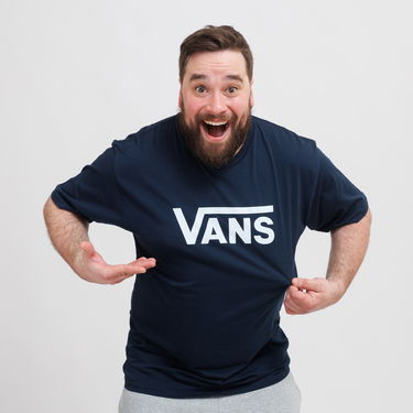 Tričko Vans Classic T-Shirt Navy | VN000GGGEB41, 2
