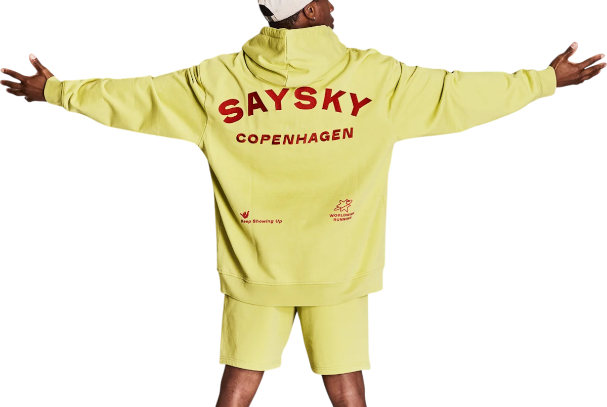 Mikina Saysky Saysky Statement Oversized Hoodie Žltá | nmlho71c312, 1