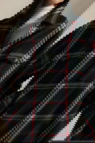 Košeľa Polo by Ralph Lauren Polo Ralph Lauren Relaxed Fit Wool Blend Plaid Overshirt Rôznofarebný | 211971524, 4