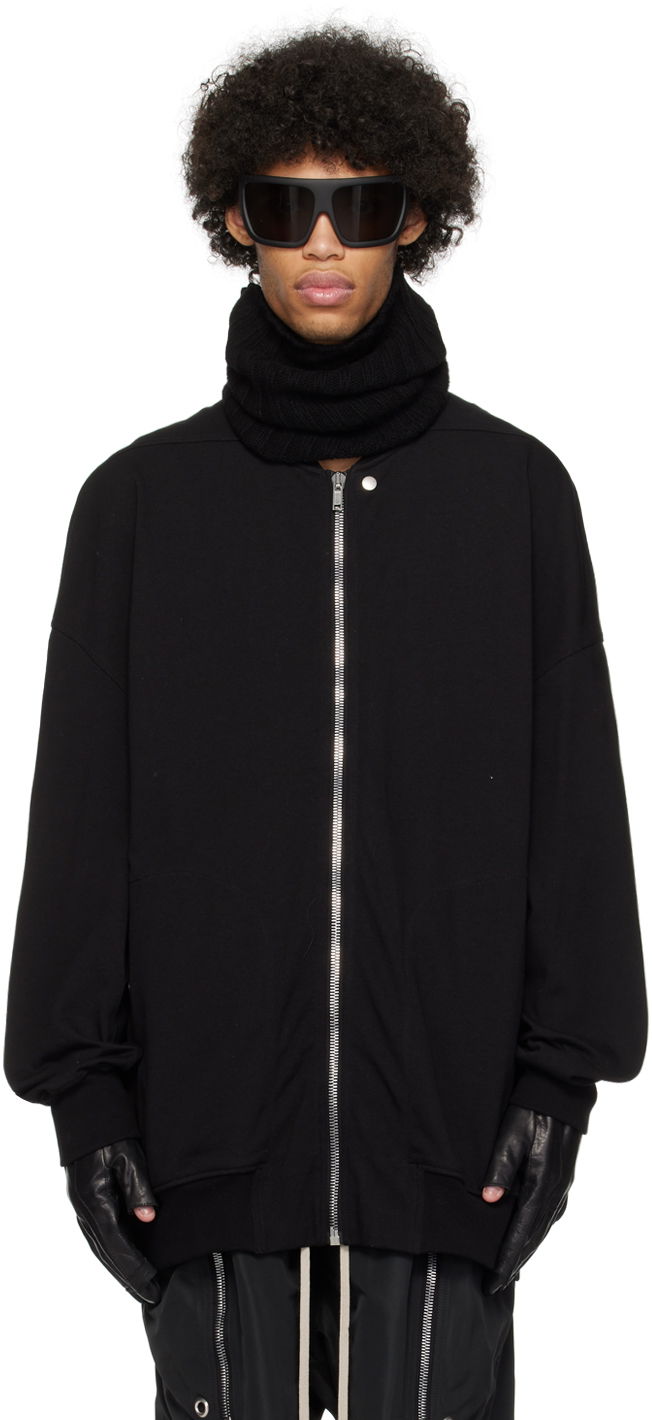 Bunda Rick Owens Jumbo Peter Flight Track Jacket Čierna | RU01D3243 BA, 0