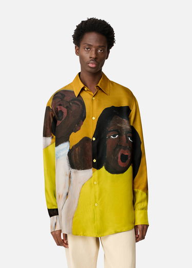 Košeľa AXEL ARIGATO Alvin Armstrong Art Print Long Sleeve Shirt Rôznofarebný | A4043001, 10